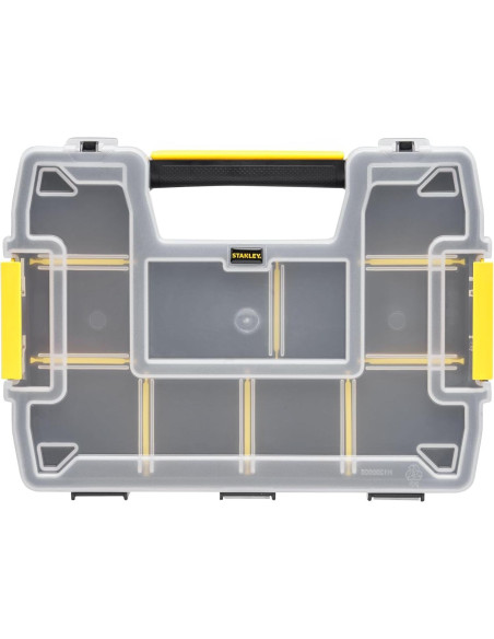 Organizador apilable Stanley STST1-70720 Multicolor 10 compartimentos Organizador apilable Stanley STST1-70720 Multicolor 10 compartimentos