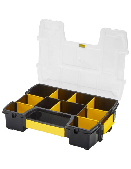 Organizador apilable Stanley STST1-70720 Multicolor 10 compartimentos Organizador apilable Stanley STST1-70720 Multicolor 10 compartimentos