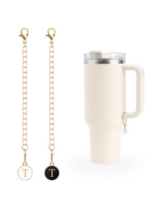 Charm para Taza Stanley - 2 Piezas con Letras Personalizadas