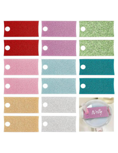 Placas de Nombre Acrílicas 16Pcs AHANDMAKER para Vaso 40Oz