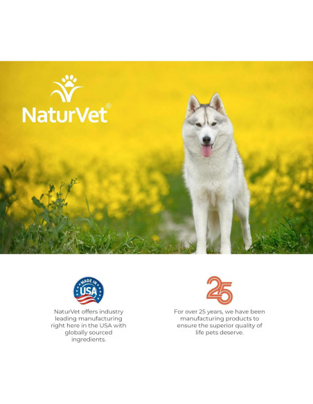 Champú Desodorante para Perros NaturVet - Avena y Miel 453 g