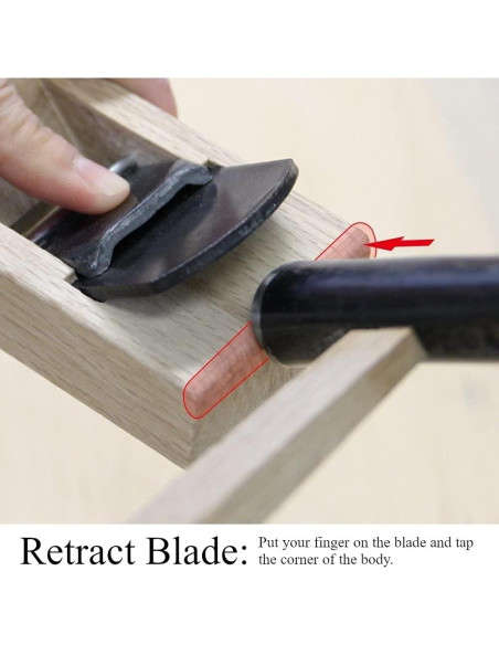 Plano Japonés KAKURI 42mm de Roble ECO para Carpintería