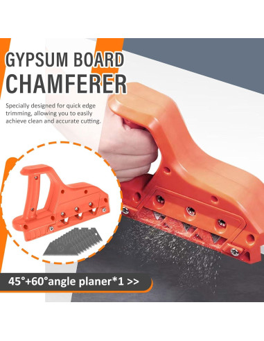 Cortador de Placas de Yeso NEMTMCUA 45 y 60 con 10 Cuchillas