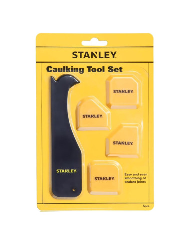 Kit de Herramientas de Alisado Stanley 4 en 1 para Selladores