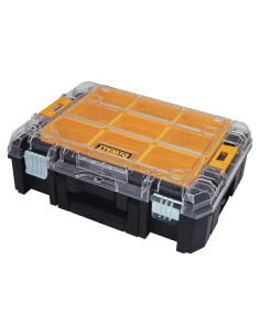 Organizador DEWALT TSTAK con tapa transparente 7 compartimentos