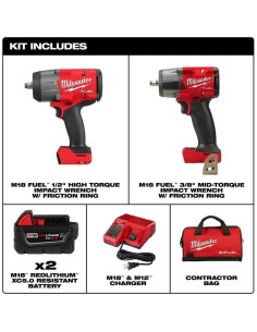 Kit de Combos Automotriz Milwaukee M18 FUEL 3010-22 2