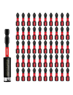 Set 51 Puntas Destornillador PH2 Geinxurn Anti-deslizante