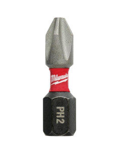 Puntas Milwaukee Shockwave Phillips 25-Pack 2,54 cm 2