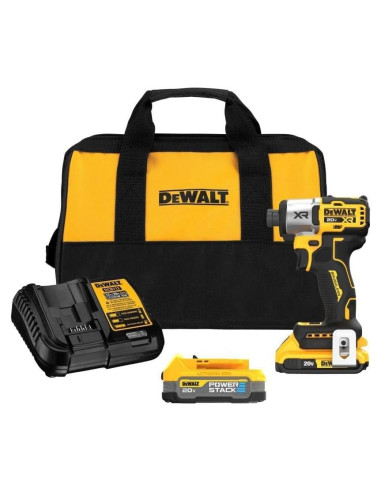 Destornillador de Impacto DEWALT 20V Inalámbrico 3 Velocidades