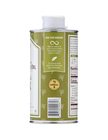 Aceite de Semilla de Uva La Tourangelle 500 ml Prensado en Frío