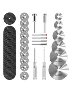 Juego de 44 Piezas de Ruedas de Corte Kuenuilr para Bricolaje