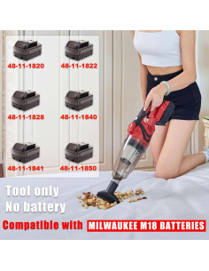 Aspiradora Inalámbrica PMLYQ 140W 0.6L HEPA para Mascotas 2