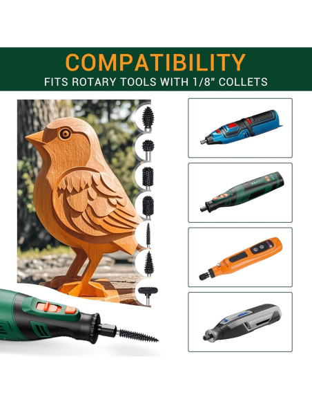 Punta de Burr Taper ToolTrek 5,58 cm Carburo de Tungsteno