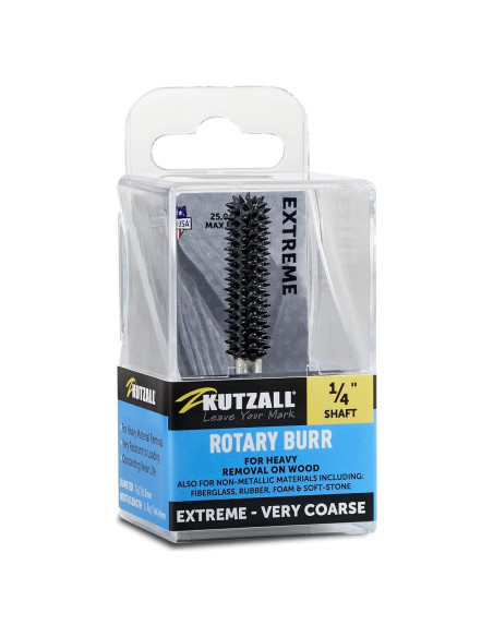 Fresa Esférica Kutzall BNX-14C 6.35mm Carburo Tungsteno