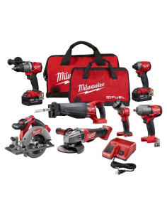 Kit Combo Inalámbrico Milwaukee 2997-27 7 Herramientas 18V