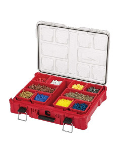 Organizador Packout Milwaukee 10 Bins Resistente al Impacto