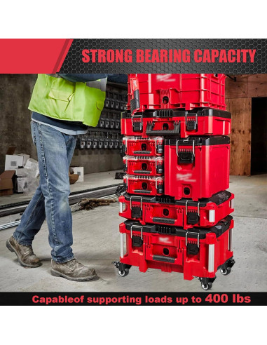 Carro de Herramientas BPOPO para Sistema Milwaukee PACKOUT