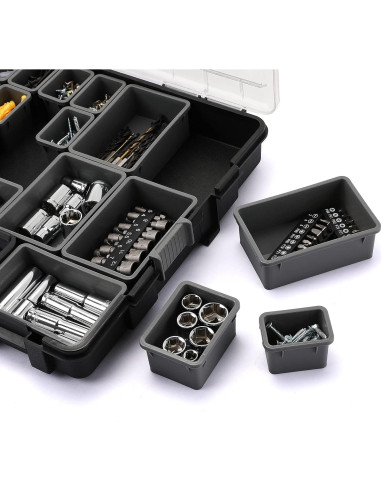 MIXPOWER Organizador Portátil 25 Compartimentos 1.35 kg