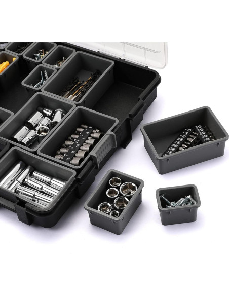 MIXPOWER Organizador Portátil 25 Compartimentos 1.35 kg