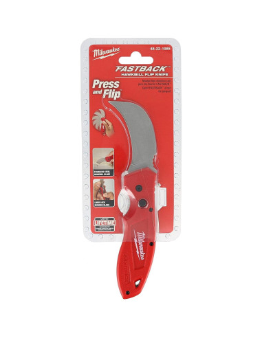 Cuchillo Plegable Milwaukee 48-22-1985 con Clip y Agujero