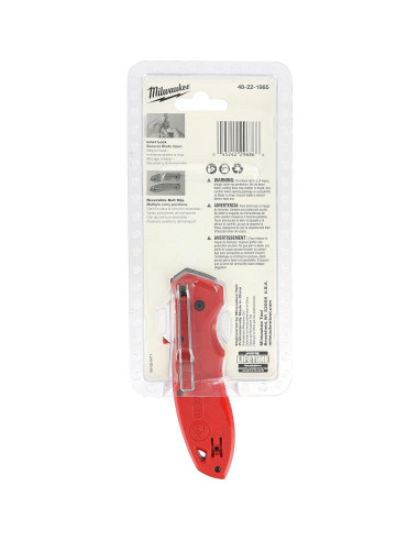 Cuchillo Plegable Milwaukee 48-22-1985 con Clip y Agujero