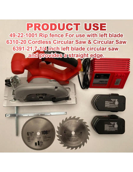 Guía de Corte Aulpq 49-22-1001 para Sierra Circular 18,42 cm