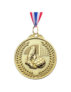 Paquete de 12 Medallas de Fútbol LZHZH para Niños 5 cm