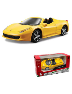 Modelo a Escala 1:43 Ferrari Spider Amarillo RACE MODEL