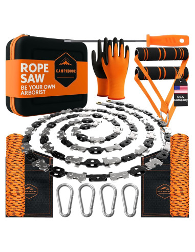 Motosierra Manual CAMPNDOOR 134,6 cm para Poda y Jardín