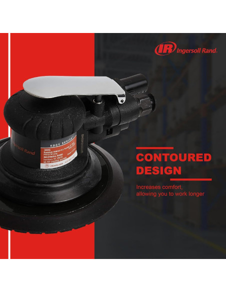 Lijadora Orbital Aleatoria Ingersoll Rand 300G 6" 10,000 RPM