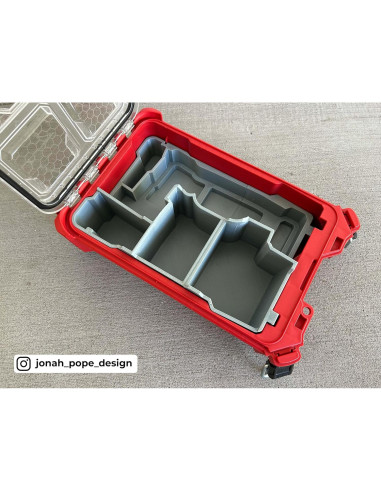 Inserto 3D Jonah Pope para Lijadora M12 y Organizador Packout