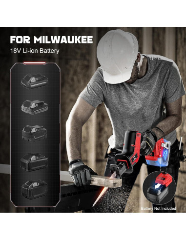 Sierra Recíproca Inalámbrica Cerycose M18 1,45 kg 20,32 cm