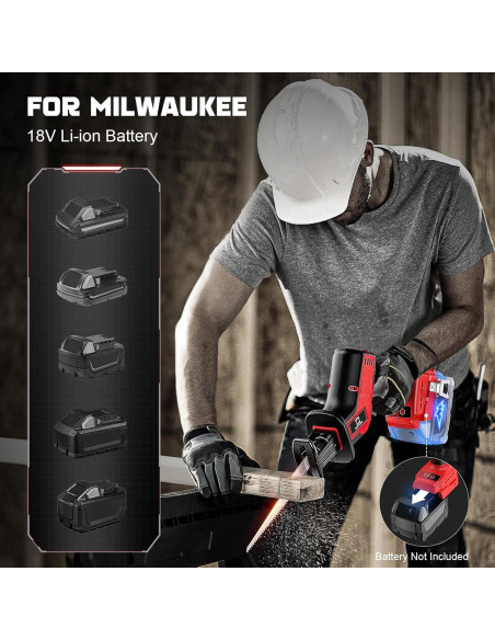 Sierra Recíproca Inalámbrica Cerycose M18 1,45 kg 20,32 cm