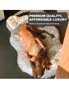 Cama ortopédica de lujo iHappyDog 127x76cm para perros grandes 2