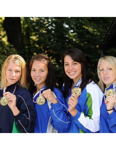 Paquete de 12 Medallas de Fútbol LZHZH para Niños 5 cm Paquete de 12 Medallas de Fútbol LZHZH para Niños 5 cm