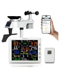 Estación Meteorológica WiFi AIRAIN 14-en-1 Interior/Exterior