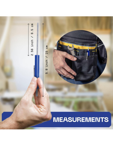 Paquete de 10 destornilladores Silginnes con herramienta Schrader