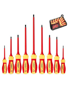 Juego de Destornilladores Aislados ToolinHand 9 PCS 1000V