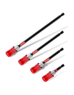 Juego de 4 Soportes de Punta Magnética GEINXURN 6,35 a 30,48 cm