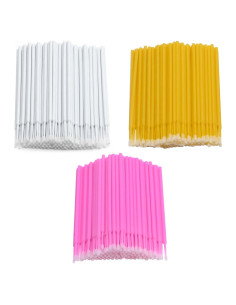 Pinceles de Retoque Automotriz Saihisday 1.2-2.5 mm 300 Pcs