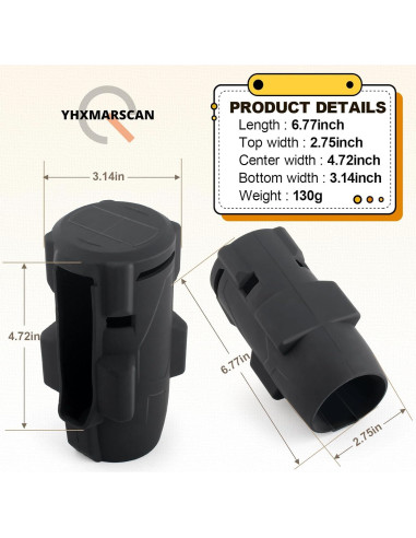 Bota Protectora 49-16-2967 para Llave Impacto Milwaukee M18