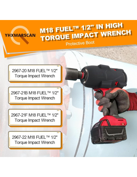 Bota Protectora 49-16-2967 para Llave Impacto Milwaukee M18