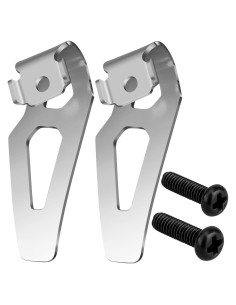 Kit de Clips de Cinturón Milwaukee M12 - 2 Paquetes de Acero