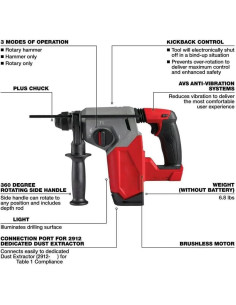 Martillo Rotativo NEIOM 2912-20 M18 18V 1" Inalámbrico 2