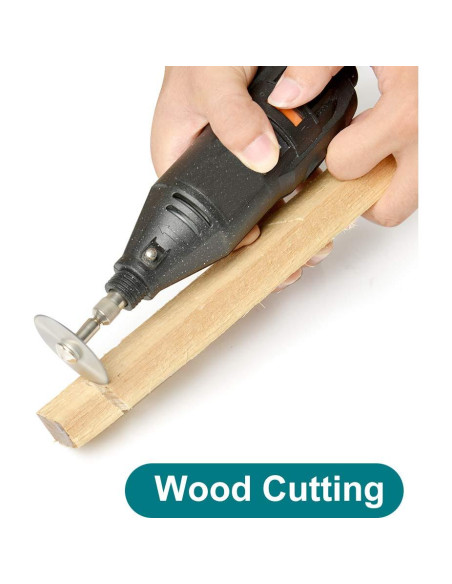 8 Piezas Discos de Sierra HSS APORO para Dremel y Fordom