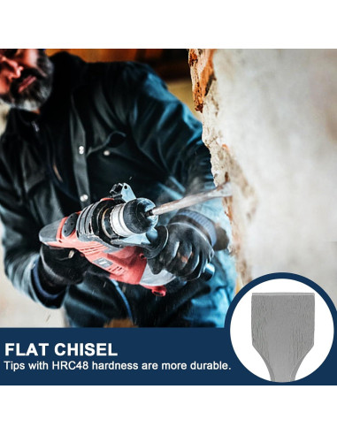 Juego de Brocas y Cinceles WildBossy 17PCS para Concreto