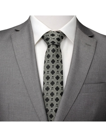 Corbatas Star Wars The Mandalorian Gemelos Inc. 150cm Seda