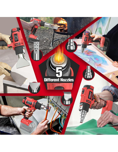 Soplete Inalámbrico Milwaukee 18V 350W Control T