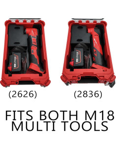 Forro Milwaukee Packout M18 para herramientas múltiples 2