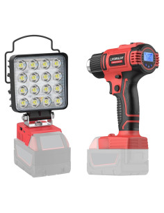 Luz de Trabajo LED Portátil LIVOWALNY 48W 4800LM Milwaukee